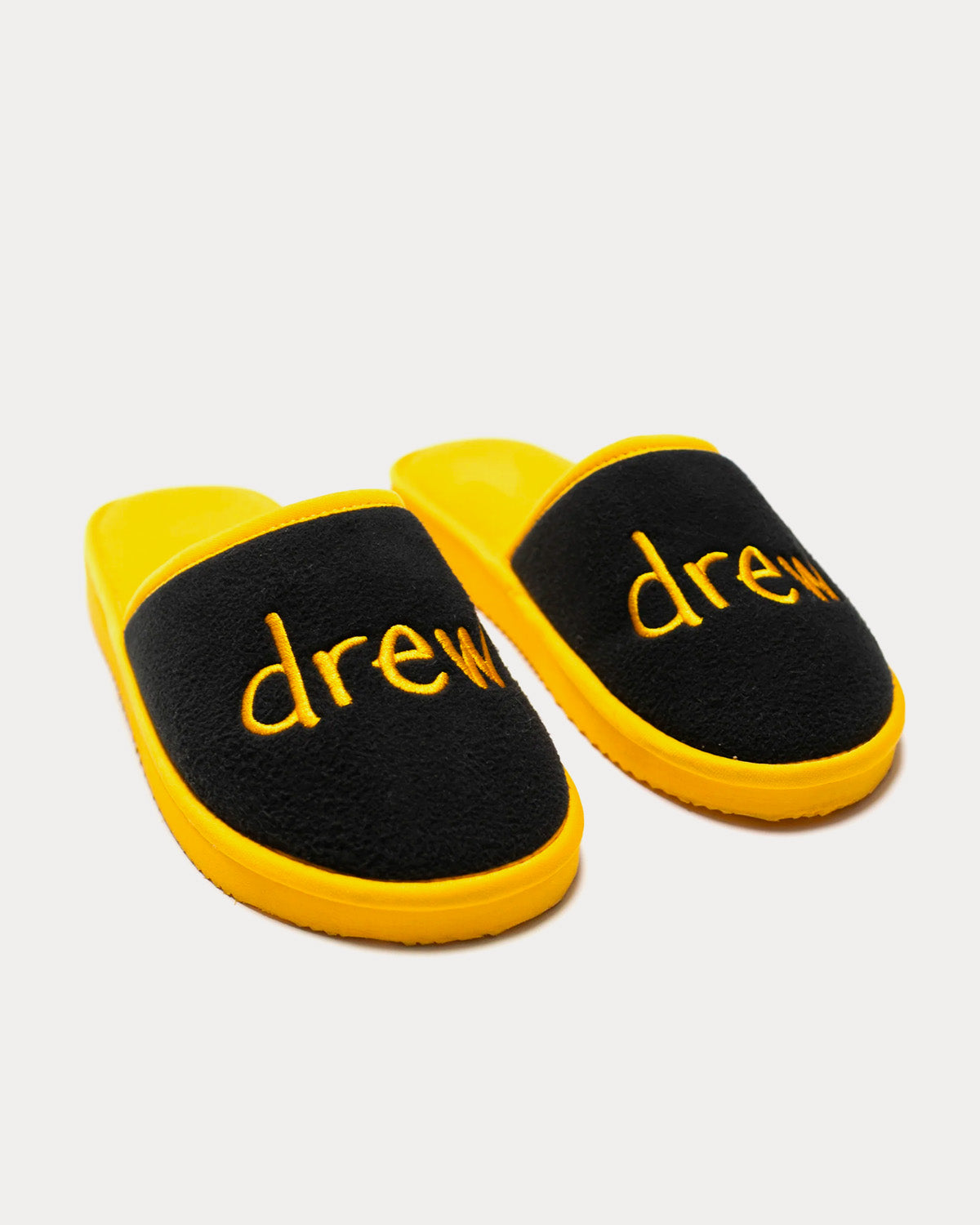 Drew House Scribble Platform Black Slip Ons-1 Drew House Scribble Platform Black Slip Ons